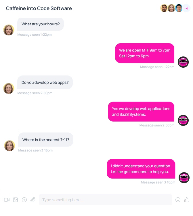 Smart Chat Bots Use Case